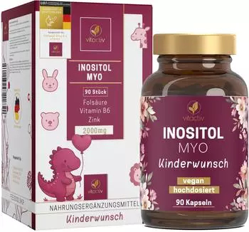 Vitactiv Inositol MYO Kapseln 90 Stk.