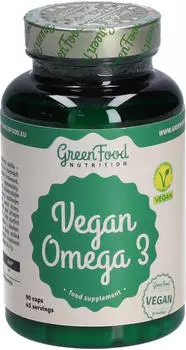 GreenFood Nutrition Vegan Omega 3 90 Kapseln