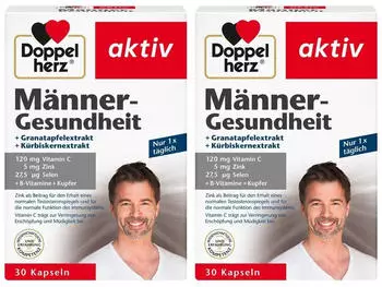 Queisser Doppelherz Männer Gesundheit Kapseln (2 x 30 Stk.)