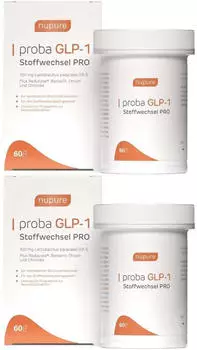 Nupure proba GLP-1 Stoffwechsel PRO magensaftresistente Kapseln (2x60 Stk.)