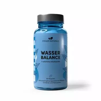Steiger Naturals Wasser Balance Kapseln 60 Stk.
