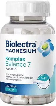 Hermes Biolectra Magnesium Komplex Balance 7 Kapseln 120 Stk.