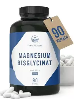 True Nature Magnesium Bisglycinat Kapseln 90 Stk.