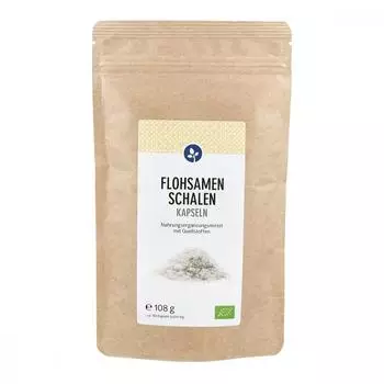 Aleavedis Flohsamenschalen 500mg Bio Kapseln
