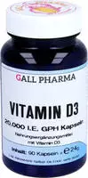 Vitamin D3 20.000 I.E. GPH Kapseln 90 St