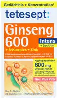 Tetesept Ginseng 600 Filmtabletten 30 St