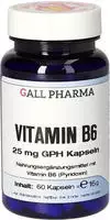 Vitamin B6 25 mg GPH Kapseln 60 St