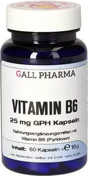 Hecht Pharma Vitamin B6 25mg GPH Kapseln