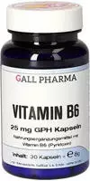 Vitamin B6 25 mg Gph Kapseln