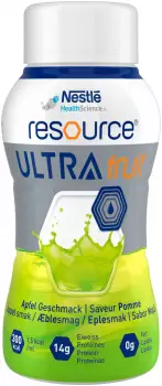 Nestl&eacute; Resource Ultra Fruit Trinknahrung Apfel, 4.80kg (24x 200g)
