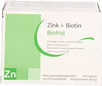 Zink+biotin Kapseln 100 St