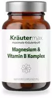 PZN-DE 18650939, Kr&auml;utermax MAGNESIUM & VITAMIN B Komplex Kapseln 60 St&uuml;ck,