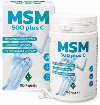 Velag Pharma MSM 500 mg plus Kapseln, 180 St&uuml;ck