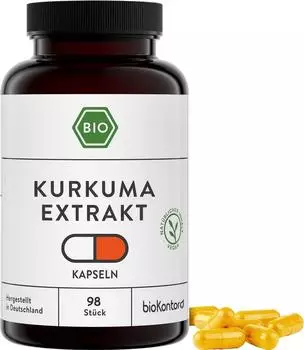 bioKontor Kurkuma Extrakt Kapseln 98 Stk.