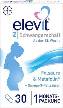 Bayer Elevit 2 Schwangerschaft Weichkapseln (30 Stk.)