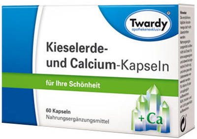 Twardy Kieselerde- und Calcium-Kapseln (60 Stk.)