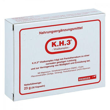 Riemser K.H.3 Vitalkonzept Kapseln (30 Stk.)
