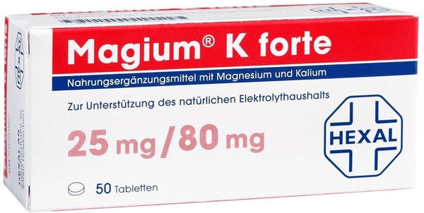 Hexal Magium K Forte Tabletten Magensaftr. (50 Stk.)