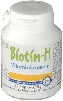 Pharma Peter Biotin H Vitaminkapseln (120 Stk.)
