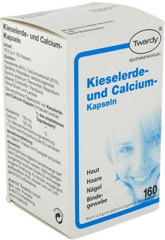 Twardy Kieselerde + Calcium Kapseln (160 Stk.)