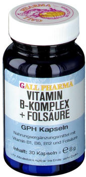 Hecht Pharma Vitamin B Komplex + Folsäure Kapseln (30 Stk.)