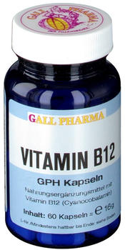 Hecht Pharma Vitamin B12 GPH 3μg Kapseln (60 Stk.)