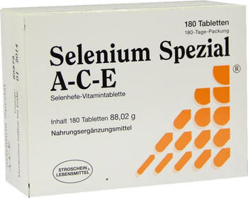 Stroschein Gesundkost Selenium Spezial ACE Tabletten (180 Stk.)