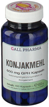 Bios Naturprodukte Konjakmehl 600 mg Kapseln (100 Stk.)
