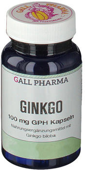Bios Naturprodukte GINKGO 100 mg GPH Kapseln (120 Stk.)