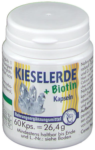 Pharma Peter Kieselerde + Biotin Kapseln (60 Stk.)
