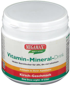 Megamax Vita Mineraldrink Kirsche Pulver (350 g)