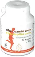 Velag GLUCOSAMIN 500 mg + CHONDROITIN 400 mg Kapseln 90 St