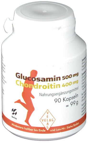 Velag Pharma Glucosamin 500 mg + Chondroitin 400 mg Kapseln (90 Stk.)