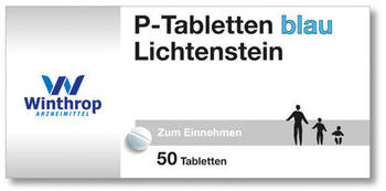 Winthrop P Tabletten Blau 8 Mm (50 Stk.)