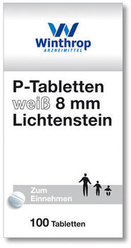 Winthrop P Tabletten Weiss 8 Mm (100 Stk.)