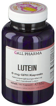 Hecht Pharma Lutein 6 mg Kapseln (180 Stk.)