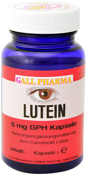 Hecht Pharma Lutein 6 mg Kapseln (90 Stk.)