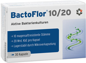 Intercell Pharma Bactoflor 10/20 Kapseln (30 Stk.)