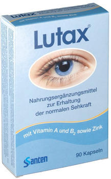 Santen Lutax 10 mg Lutein Kapseln (90 Stk.)