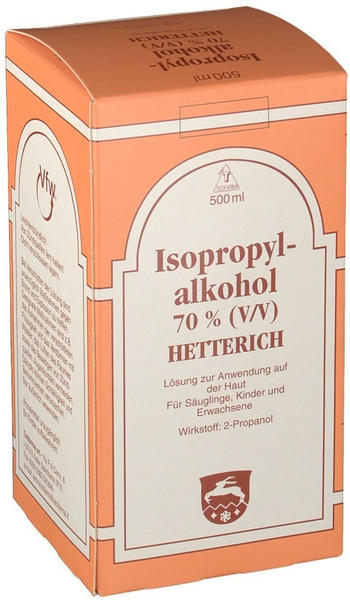 Madaus Isopropylalkohol 70% V/v Hetterich (500 ml)