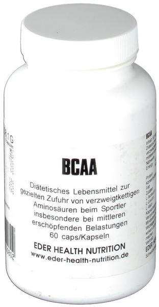 Eder Health Nutrition BCAA Kapseln (60 Stk)
