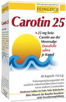 PZN-DE 08625805, Carotin 25 Feingold Kapseln Inhalt: 20 g, Grundpreis: &euro;...
