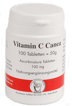 Pharma Peter Ascorbinsäure 100 mg Canea Tabletten (100 Stk.)