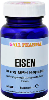 Hecht Pharma Eisen 14 Mg Gph Kapseln 120 Stk.
