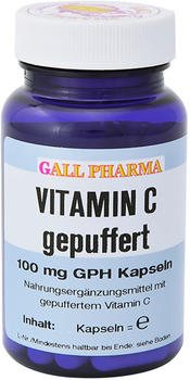 Hecht Pharma Vitamin C Gepuffert 100 Mg Gph Kapseln 60 Stk.