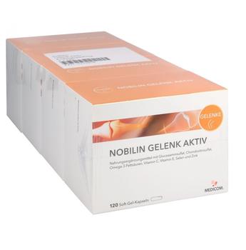 Medicom Nobilin Gelenk Aktiv Kapseln (4 x 120 Stk.)