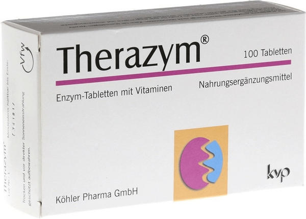 Köhler Pharma Therazym Tabletten 100 Stk. Test TOP Angebote ab 17,49 €  (Juli 2023)