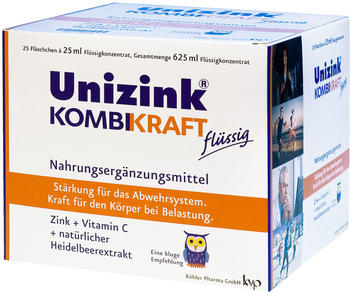 Köhler Pharma Unizink Kombikraft Fläschchen (25 x 25 ml)