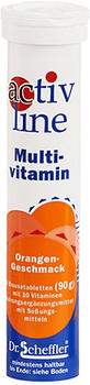 Dr. Scheffler Activline Multivitamin Orange Brausetabletten 20 Stk.