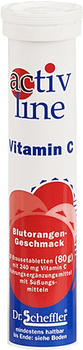 Dr. Scheffler Activline Vitamin C Blutorange Brausetabletten 20 Stk.